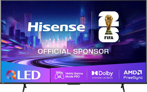 Телевизор ЖК Hisense 65E7Q PRO 65'' Hisense, QLED, Ultra HD, 144 Hz(VRR), Smart TV (ОС VIDAA  U9),  Wi-Fi