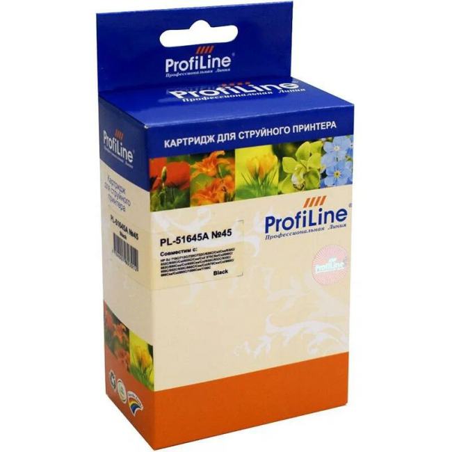 Картридж ProfiLine PL-51645AE №45 для  HP DJ710C/712C/720C/722C/820C/Cxi/Cse/830C/Cxi/855C/Cse/Cxi/ 870CSe/882C/890CSe
