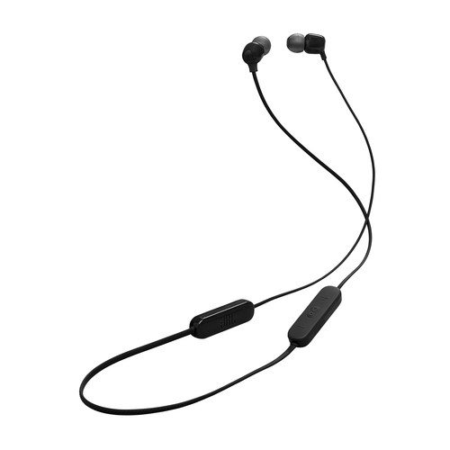 Беспроводные наушники JBL Tune 135BT черный, внутриканальные (с шейным ободом), Bluetooth, до 16 ч