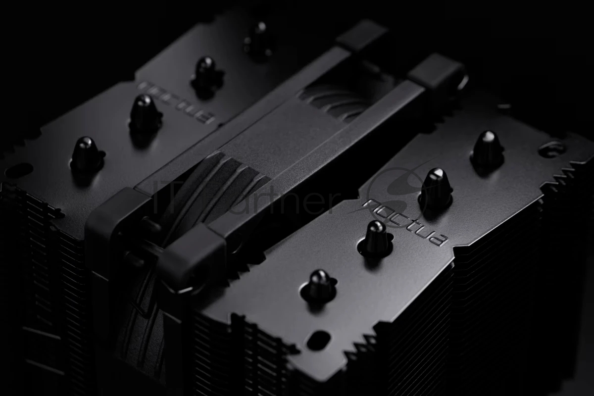 Кулер для процессора Noctua NH-D9L chromax черный, 92 мм, медь, 0-2000 об/мин, 22.8 дБ, 4 pin PWM, 140 Вт, высота 110 мм