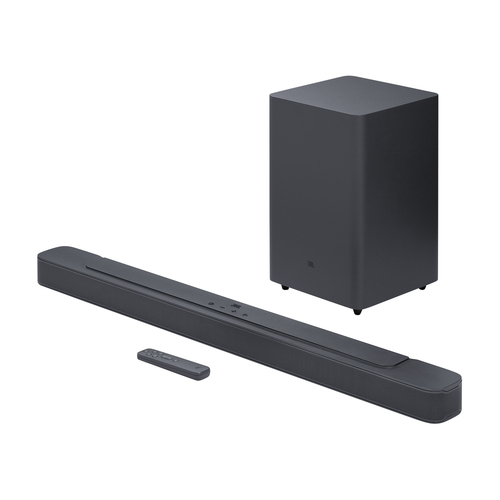 Акустика 2.1 JBL Bar 2.1 Deep Bass, 300Вт, черный (JBLBAR21DBM2BLKUK)