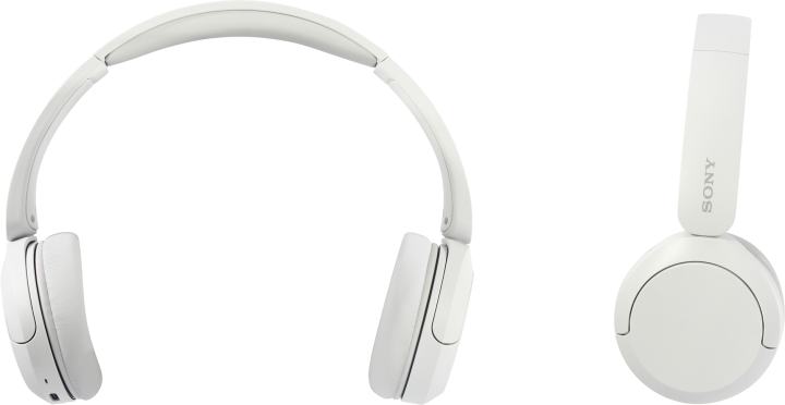 Наушники с микрофоном SONY WH-CH520/WZ White (Bluetooth5.2,  с регулятором громкости)