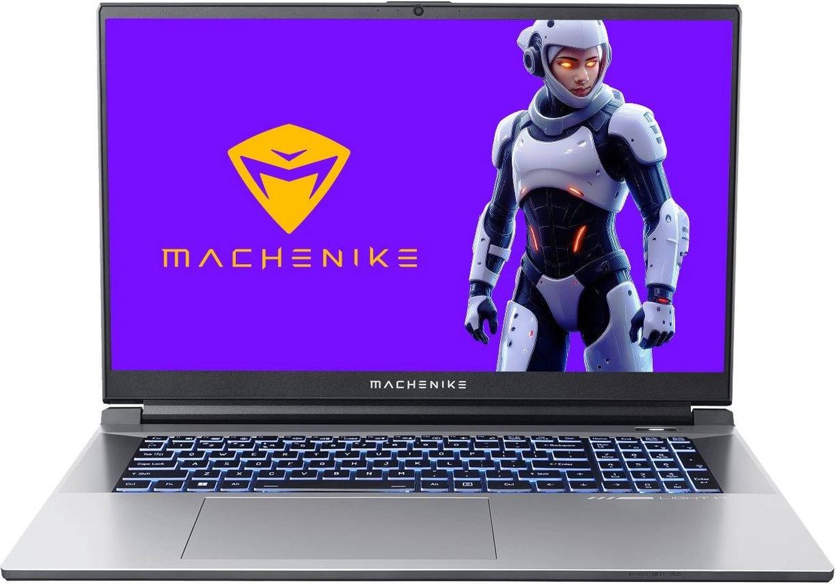 Ноутбук Machenike JJ00GA00JRU, 17.3" IPS, i5-12450H, 16ГБ DDR5, 1024ГБ SSD, RTX 4050