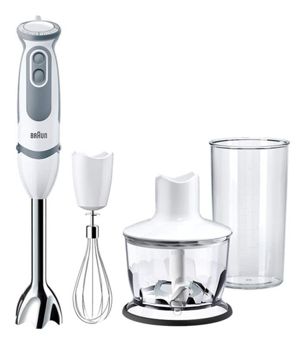 Braun Блендер Braun Multiquick 5V MQ5235 WH (1000 Вт/ скоростей 21 / турборежим/ венчик, измельчитель, стакан)