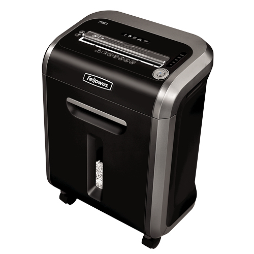 Fellowes® Шредер 79Ci.  (14 листов) , 23 литра, 3,9х38 мм (класс 4), 100%Jam Proof, уничтожает: скобы/скрепки/карты/CD
