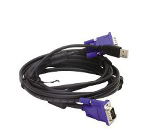 D-Link DKVM-CU/B1A Кабель KVM длиной 1,8 м с разъемами VGA и USB