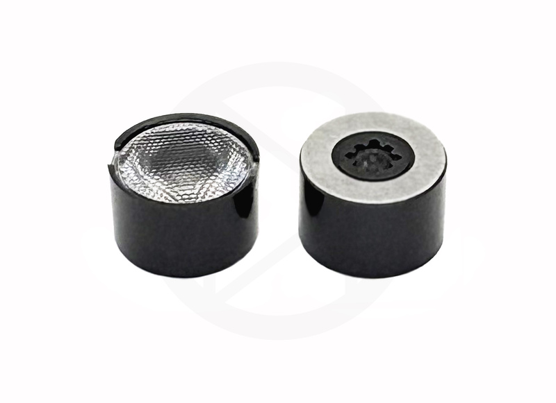 Линза единичная KingBrite KB-H15-25PN-XP-NHB, 1LED, 25°, 16.4x10.4мм