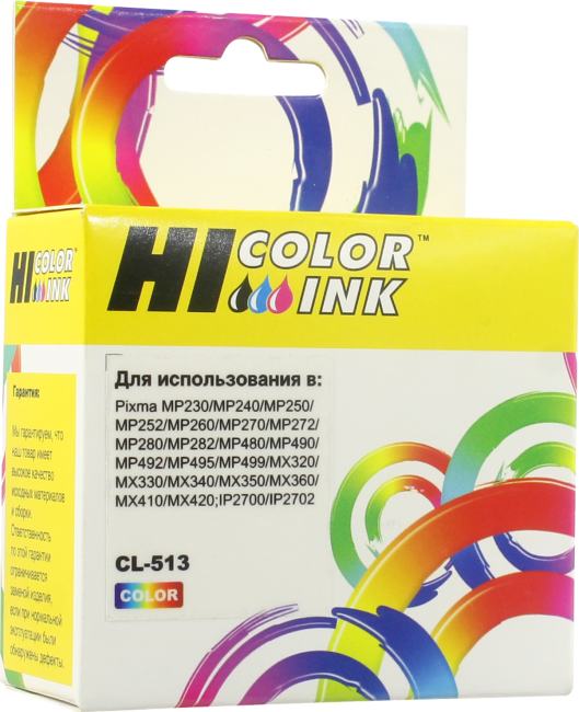 Картридж Hi-Color CL-513 Color  для  Canon  PIXMA MP240/260/480