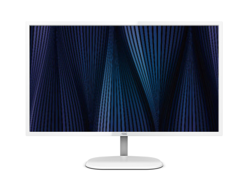 Монитор 31.5" AOC Q32V3S/WS IPS, 2560x1440, 75Hz, 8ms, 250сd/m, 1200:1 | HDMI(1.4), DP(1.2) | InPSU, Vesa 100, White/Silver bp (Q32V3S/WS плохая упаковка)