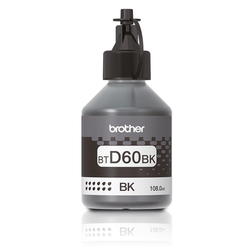 Картридж струйный Brother BTD60BK для DCP-T310/T510W/T710W, черный