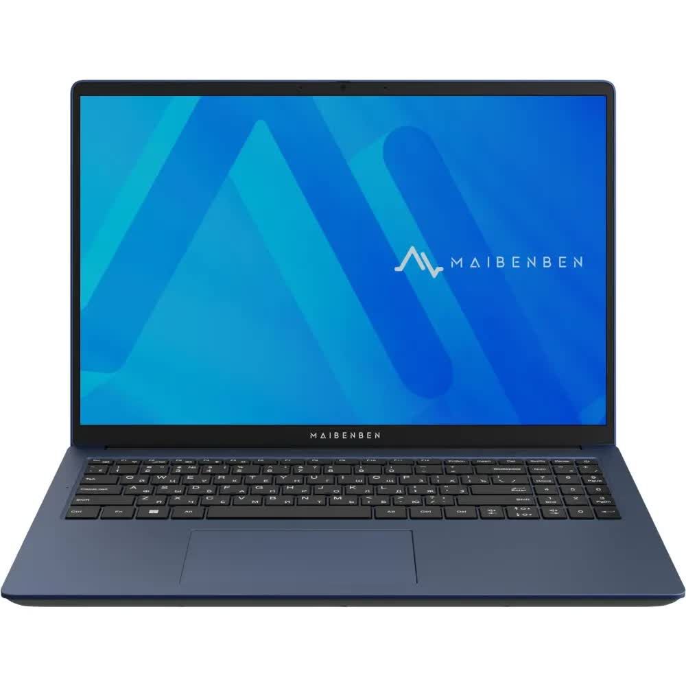 Ноутбук MAIBENBEN M653, 16" (1920x1200) IPS/AMD Ryzen 3 5400U/8 ГБ DDR4/512 ГБ SSD/AMD Radeon Graphics/Windows 11 Home, Синий (M6531SB0HURE0)