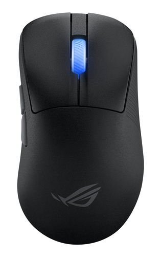Мышь ASUS ROG KERIS II WIRELESS ACE, 54g, 2.4GHz RF, Bluetooth, 42K DPI Sensor, 5 Programmable Buttons, Black