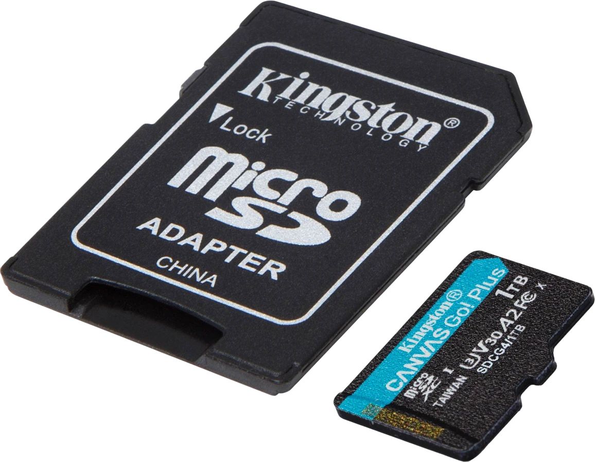 Флеш карта microSDXC 1TB Kingston SDCG4/1TB Canvas Go! Plus + adapter
