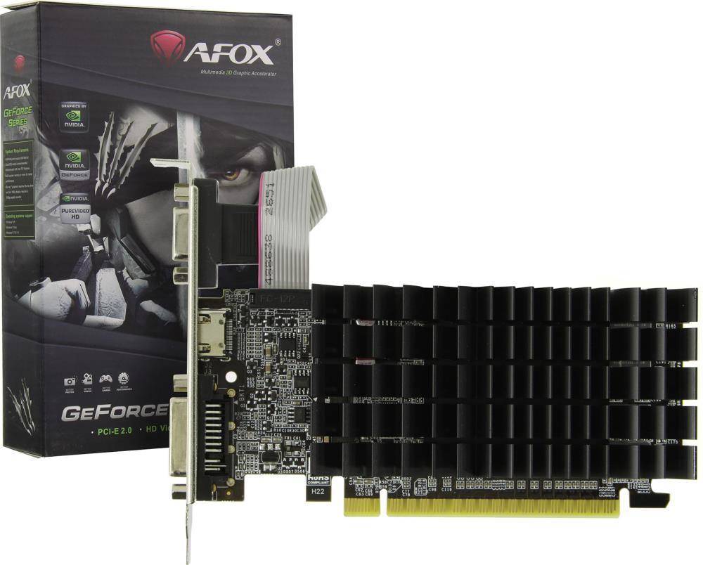 AFOX PCIE16 G210 1GB DDR3 AF210-1024D3L5-V2 AFOX