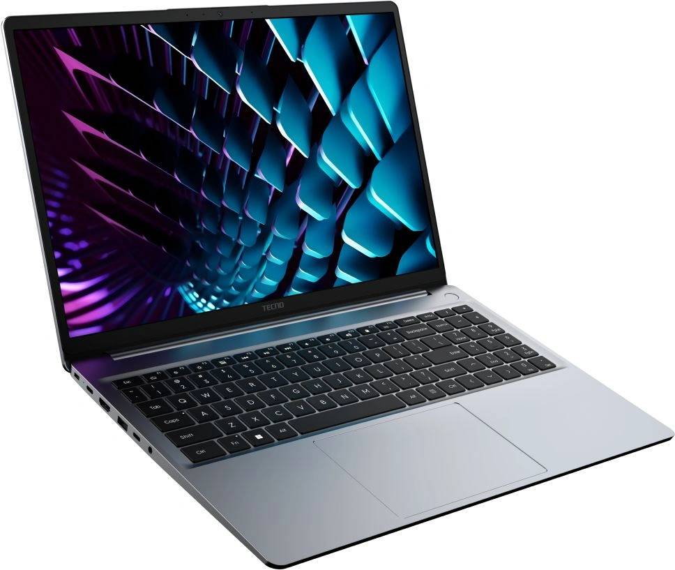 Tecno MegaBook K16SFA AMD Ryzen 7 7735HS/16Gb /SSD1Tb/UMA/16"/IPS/WUXGA/1920x1200/60Hz/Win11/RJ-45/Grey/1.76kg