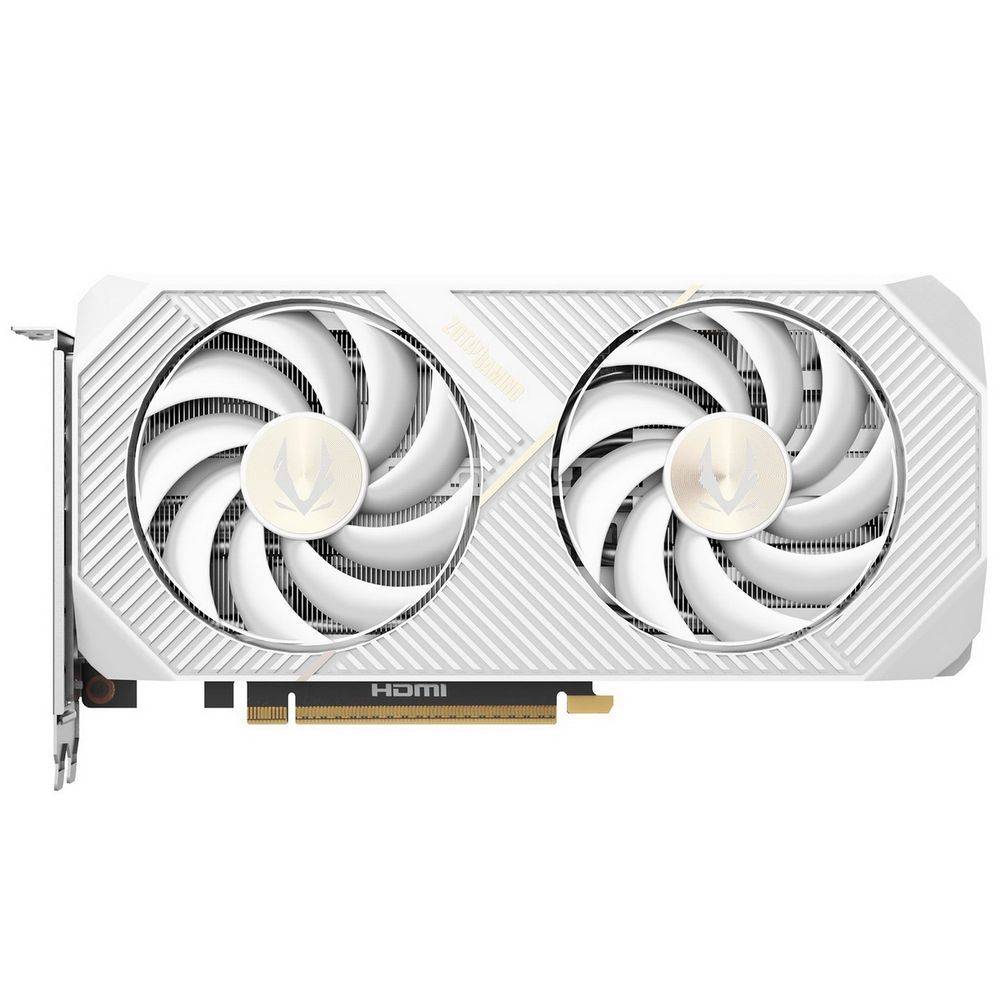Zotac Видеокарта RTX5070 TWIN EDGE OC WHITE ED 12GB GDDR7 192bit 3xDP HDMI 2FAN PREMIUM PACK
