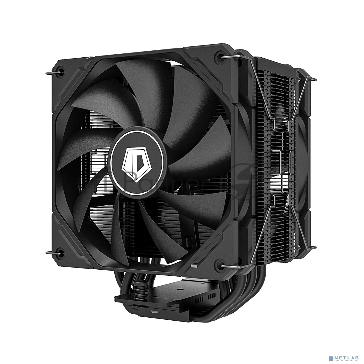 Кулер для процессора ID-COOLING SE-225-XT-BLACK-V2 черный 120мм алюминий/медь 1800rpm 35.2db 4-pin 220W 154мм