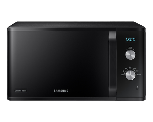 Микроволновая печь SAMSUNG MS23K3614AK/BW черный (23л, 800 Вт, соло, механическое управление) (MS23K3614AK/BW)