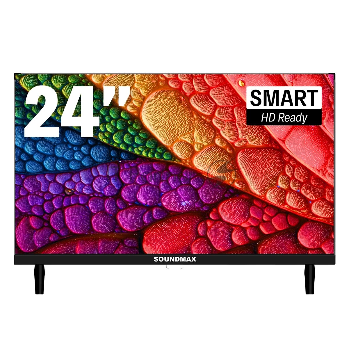 Телевизор SOUNDMAX 24" SM-LED24M12S черный LED HD 60Hz Smart TV Android 14 1GB/8GB