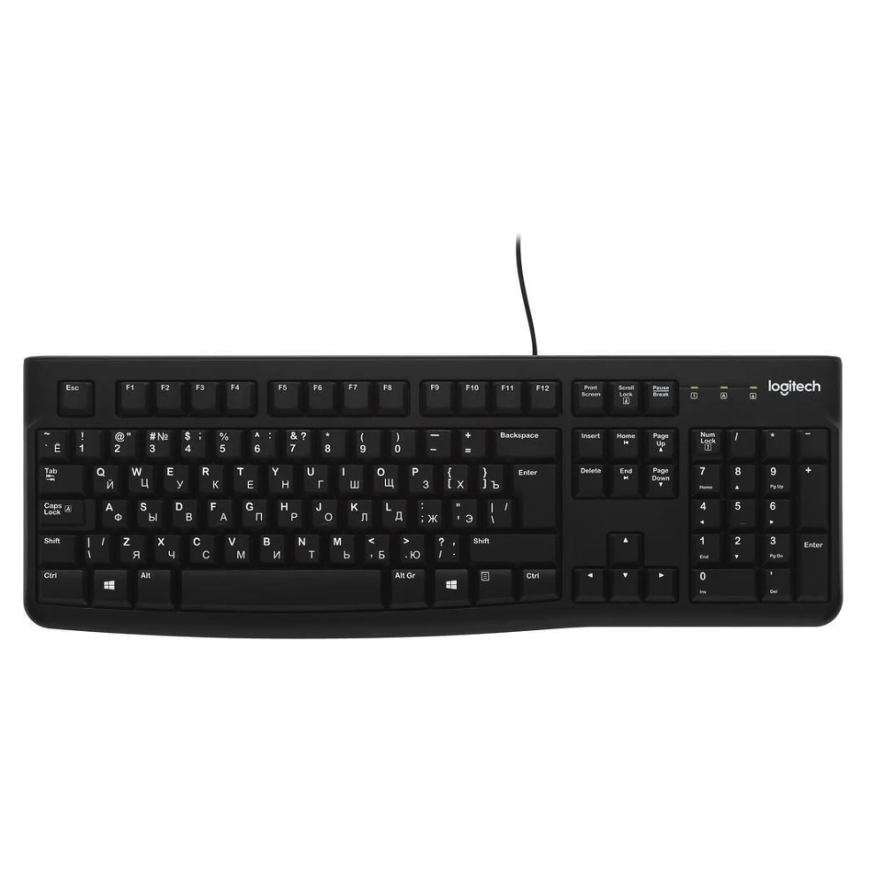 Logitech Keyboard K120 USB 105КЛ 920-002522