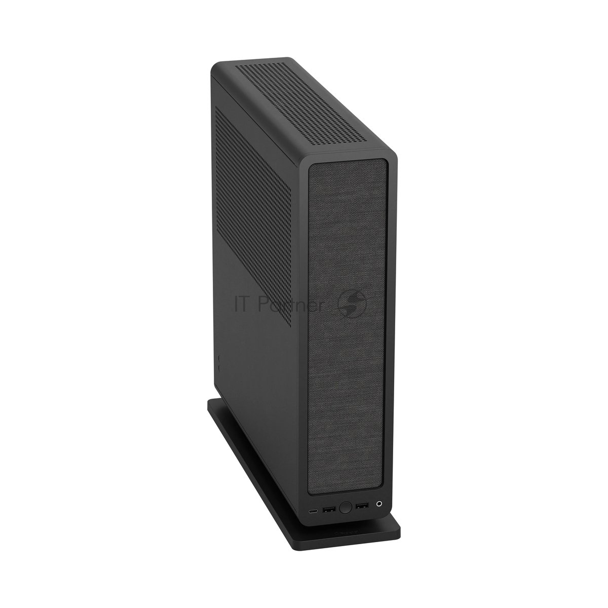 Корпус без блока питания Fractal Design Ridge, 2x140mm, 2xUSB-A 3.2 + 1xUSB 3.2 Type-C, SFX PSU Support, mITX Black