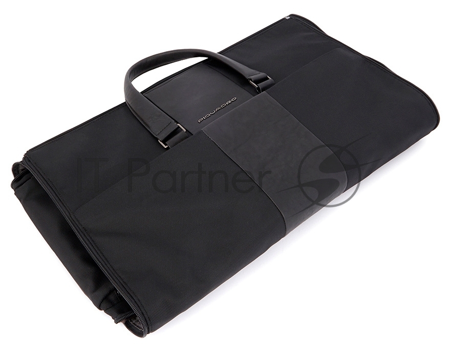 Сумка дорожная Piquadro Brief2 PA6147BR2/N черный ткань/натур.кожа