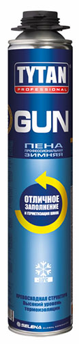 Пена профессиональная Tytan Professional Gun зимняя 750 мл