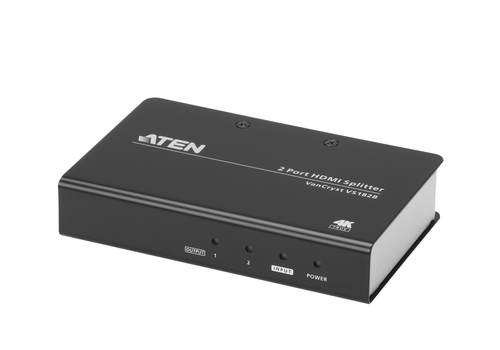 Разветвитель Aten ProAV-black: Разветвитель HDMI True 4K 2-портовый