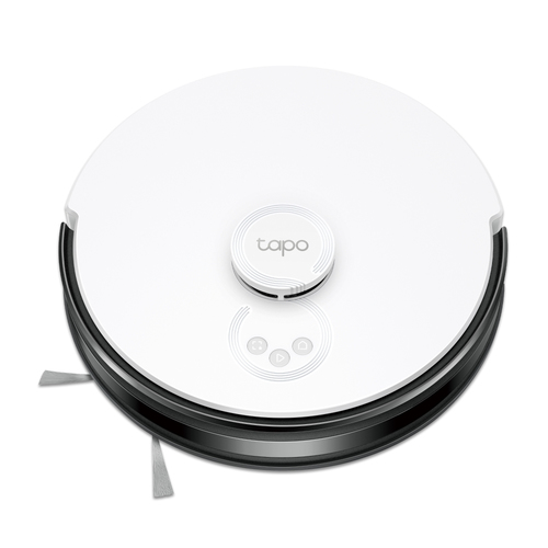 Робот-пылесос TP-Link Tapo RV30 белый/черный, 5000 мАч Li-Ion, уборка влажная/сухая, пылесборник контейнер 0.4 л