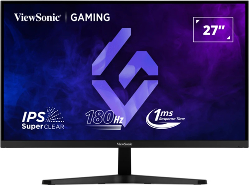 Монитор ViewSonic 27" VX27G1-HD черный IPS LED 1ms 16:9 HDMI матовая 1000:1 300cd 178гр/178гр 1920x1080 180Hz DP FHD 3.1кг