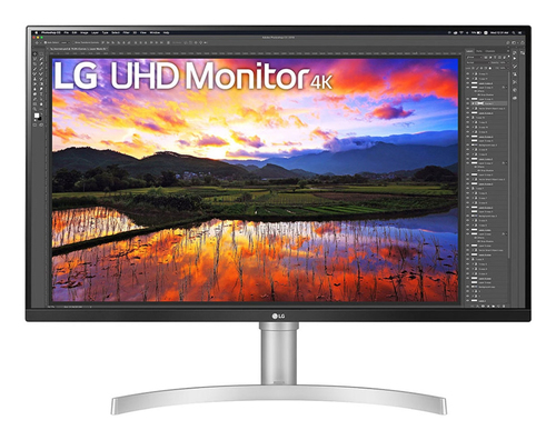 32UN650K-W - Монитор, LG, 32UN650K White, 31,5", 3840x2160, IPS, 60 Гц, HDMI*2, DP, Динамики, 380кд/м2, 1000:1, 5 мс, угол обзора(гор/верт) 178/178, 16:9, Белый