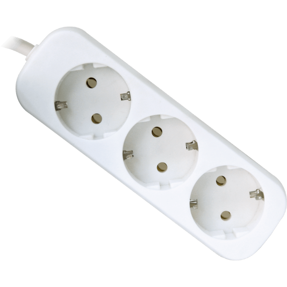 Сетевой удлинитель Buro BU-PS3.5/W 5м (3 розетки) белый