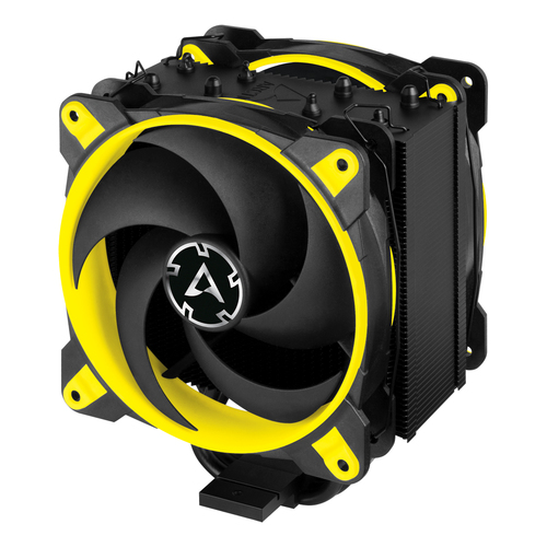 Arctic <ACFRE00062A> Freezer 34 eSports DUO  Yellow (4пин, 1155/2011-3/2066/AM4,200-2100об/мин,Al+тепл.трубки)