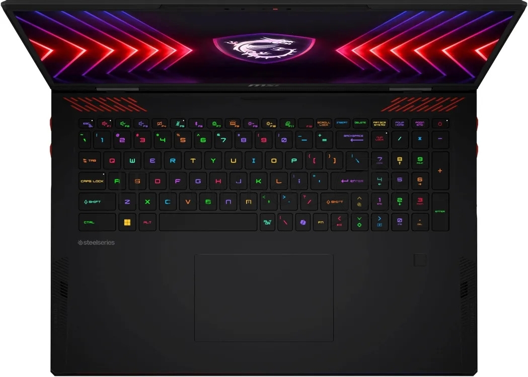 Ноутбук MSI Raider A18 HX A9WJG-407RU/18"/miniLED/AMD Ryzen 9 9955HX3D/32Gb/2Tb/SSD/NVIDIA GeForce RTX 5090 24Gb/Windows 11 Home/черный/3.6kg