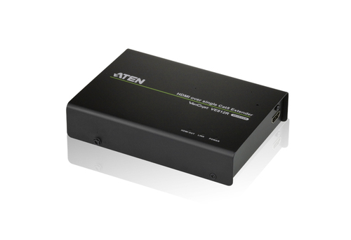 Удлинитель Aten ProAV black: Приемник HDMI HDBaseT (4K@100м)