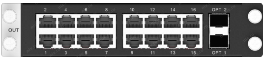 NovaStar H_16xRJ45+2xFiber sending card  H_16xRJ45+2xFiber sending card