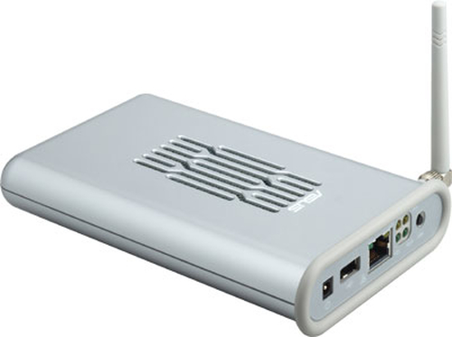 ASUS <WL-HDD2.5> Wireless Hard Drive Box + WLAN Access Point (2.5" IDE,  802.11b/g, USB, RJ-45)