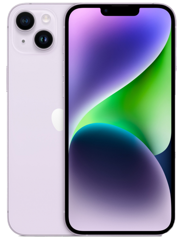 Смартфон Apple iPhone 14 256 ГБ, Dual еSIM, фиолетовый