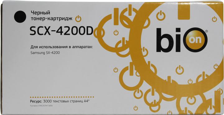 Bion BCR-SCX-D4200A Картридж для Samsung { SCX-4200/SCX-4220 (3000  стр.), }Черный , с чипом