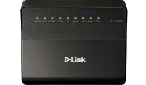 D-Link DSL-2640U/R1A Беспроводной маршрутизатор N150 ADSL2+, с поддержкой Ethernet WAN (Annex A)