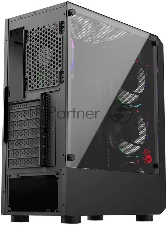 Корпус Bloody CC-126-BK, Midi-Tower, чёрный