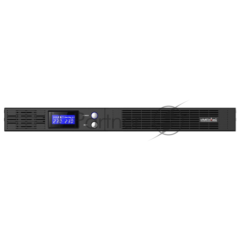 Источник бесперебойного питания Импульс СЛИМ 1000 / 1000 ВА  / 600 Вт / 4 x IEC 320 C13