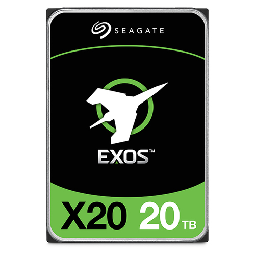 Жесткий диск/ HDD Seagate SATA3 20Tb Exos 7200 RPM 512Mb OFFICIAL RECERTIFIED MTBF - 2.5M 1 year warranty (replacement ST20000NM007D, ST20000NM002H, MG10ACA20TE)