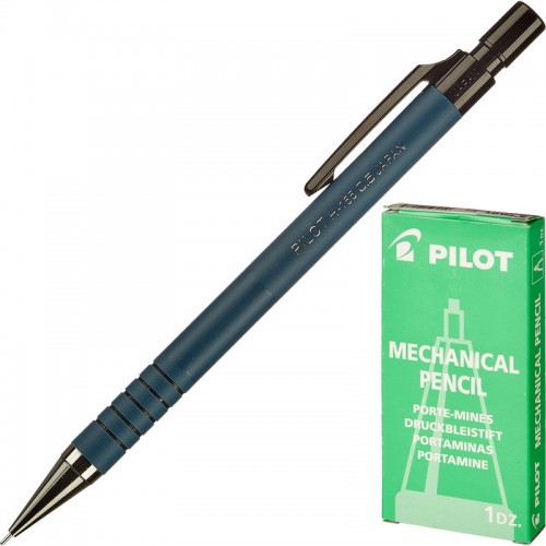 Карандаш механический Pilot H-165, 0.5 мм, серый