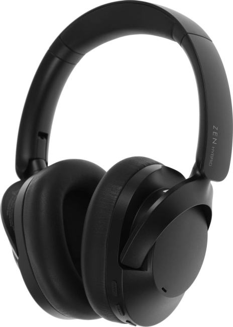 Гарнитура мониторные Creative Zen Hybrid 2 1.2м черный  беспроводные  bluetooth  оголовье (51EF1140AA001)