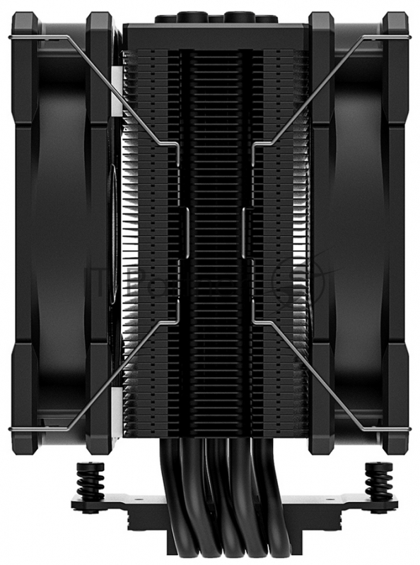 Кулер для процессора ID-COOLING SE-225-XT-BLACK-V2 черный 120мм алюминий/медь 1800rpm 35.2db 4-pin 220W 154мм