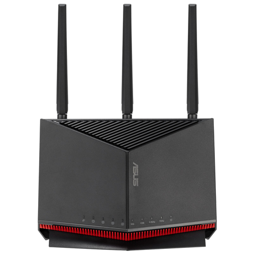 Маршрутизатор ASUS RT-BE86U (RT-BE86U/EU) WiFi 7 10G 4х2.5G 2хUSB 1032+5764Mbps 5GHz/2.4GHz