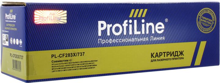 Картридж ProfiLine PL-CF283X/737 для HP LJ Pro MFP M225/201/202/226,  Canon  MF231/232/237/244/247