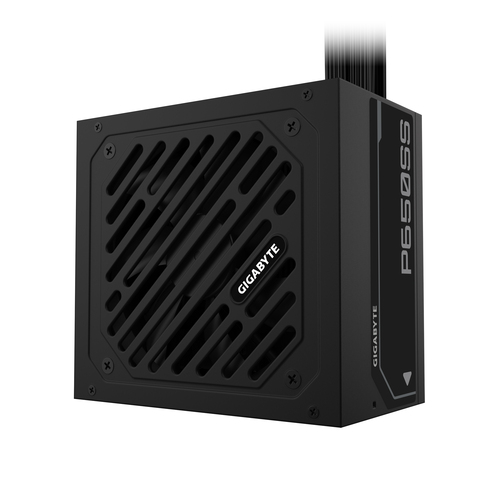 Блоки питания/ Power Supply Gigabyte GP-P650SS, 650W 80+ Silver (ATX, 3.0, Non-modular, 1x24(20+4)pin, 2x4+4-pin CPU, 2xMolex, 2x6+2-pin PCIe, 5xSATA3, Active, 120x120mm, 150x140x86mm, APFC, black)