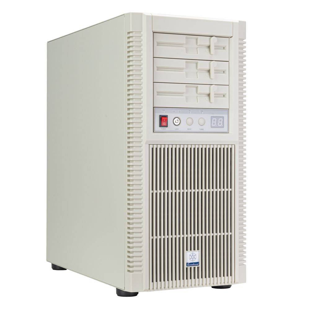 Корпус ПК Silverstone G41FLP02W000020, Middle Tower, SSI-CEB, белый